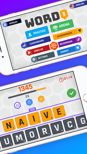 WordQ: Online Word Game!