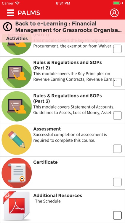 People's Association LMS screenshot-3