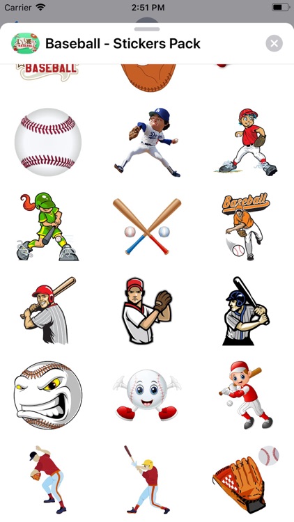 Baseball - Stickers Pack