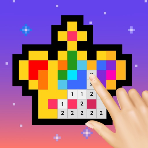 Pixel ColorFil icon