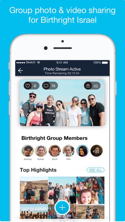 Birthright Israel Photo App