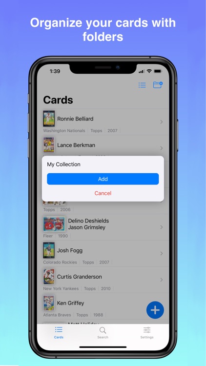 Cardstock: Sports Card Scanner screenshot-5