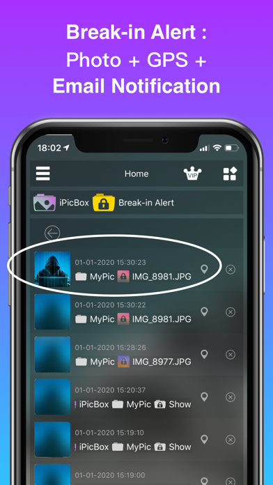 Secret Photo Vault - iPicBoxのおすすめ画像3