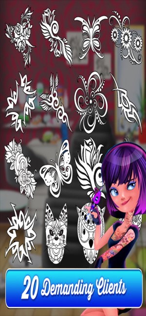 Tattoo Maker: School Girls Art(圖3)-速報App