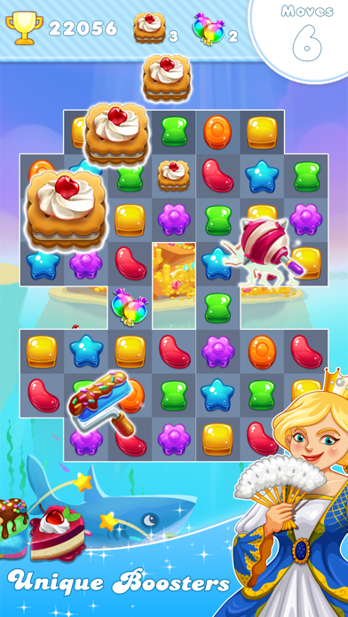 How to cancel & delete Candy Frozen Match 3 Puzzle from iphone & ipad 1