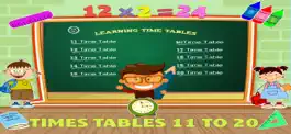 Game screenshot Math Times Tables Kids Games apk