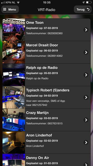 VRT Radio screenshot 4