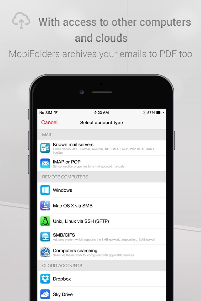 MobiFolders 3 screenshot 3