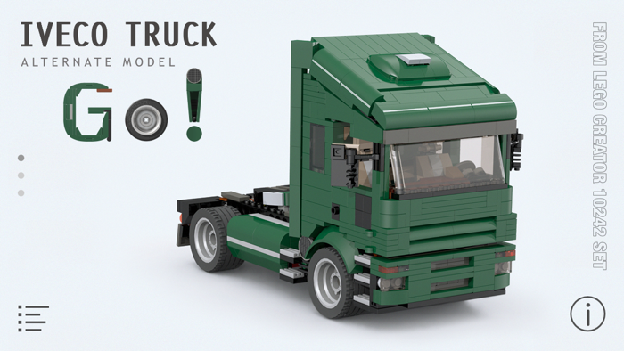 Iveco Truck for LEGO 10242 Set