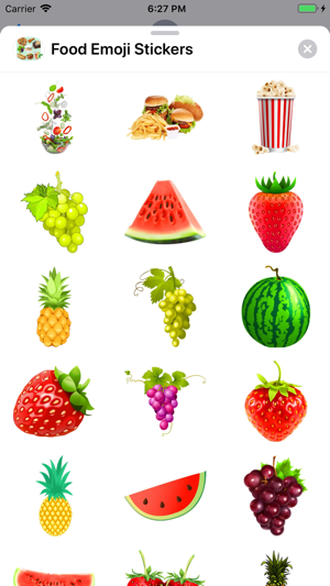 Food Emoji Stickers(圖8)-速報App