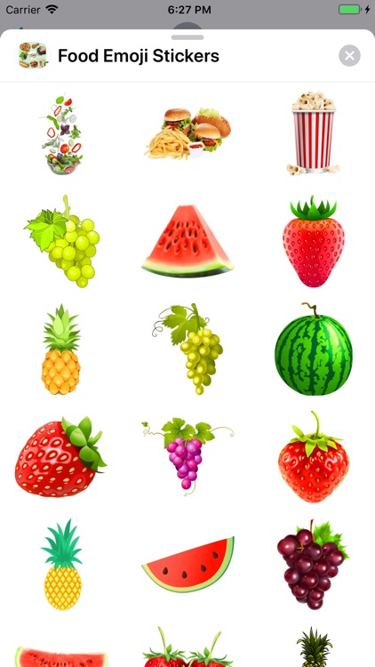 Food Emoji Stickers screenshot-7