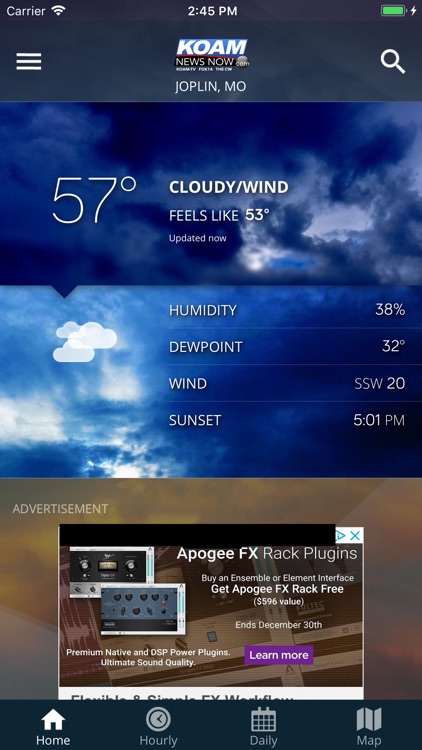 KOAM Sky Watch Weather
