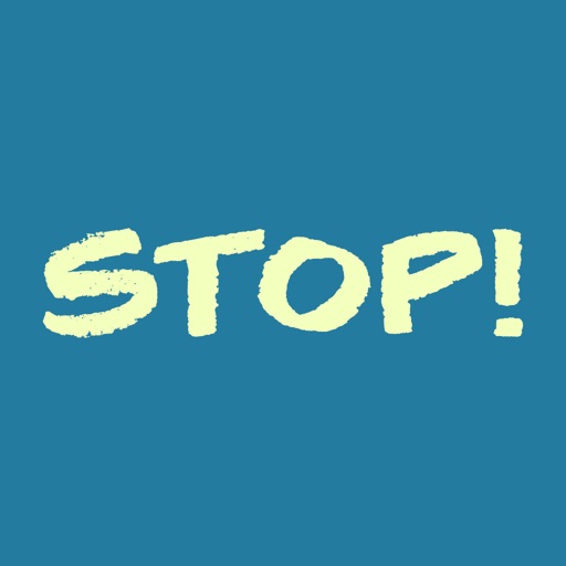 Stop! Random letter generator iOS App