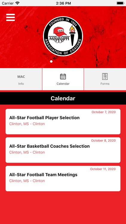 Mississippi Assoc. of Coaches