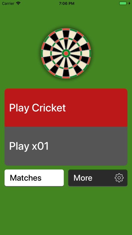 Simple Darts Scoreboard