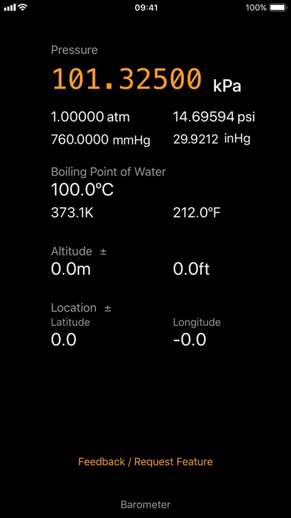 Barometer for Watch