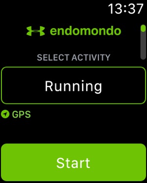 sync apple watch with endomondo