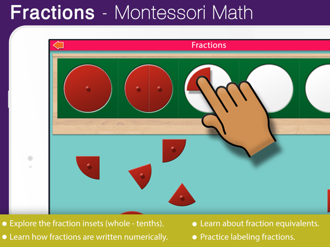 Montessori Preschool Fractions