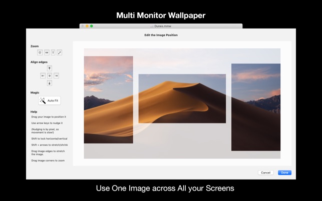 Multi Monitor Wallpaper On The Mac App Store