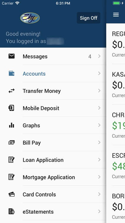 Sky FCU Mobile Banking screenshot-3