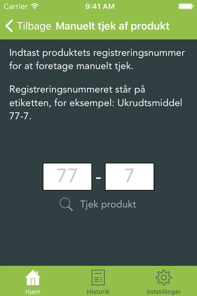 KemiTjek screenshot 2