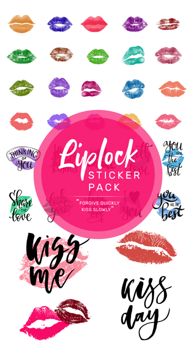 Lipstick Kiss Stickers screenshot 2
