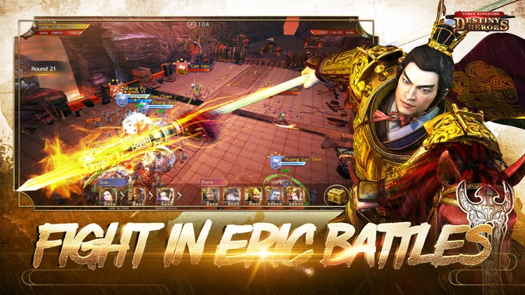 Three Kingdoms: Destiny Heroes screenshot-3