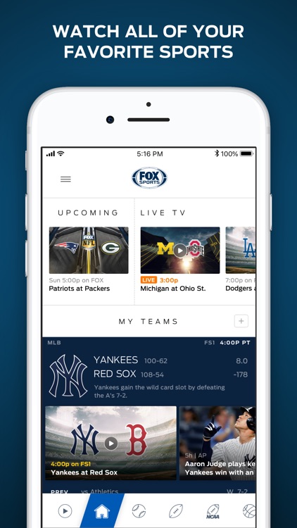 FOX Sports: Watch Live screenshot-3