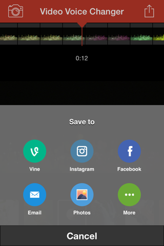 Video Voice Changer Pro screenshot 3