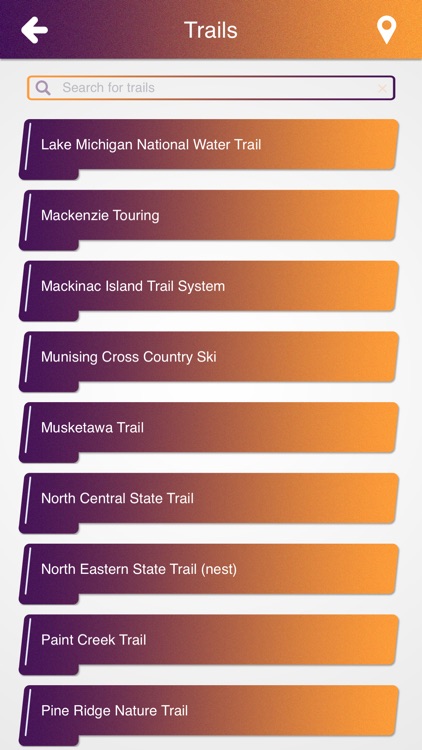 Michigan Campgrounds & Trails