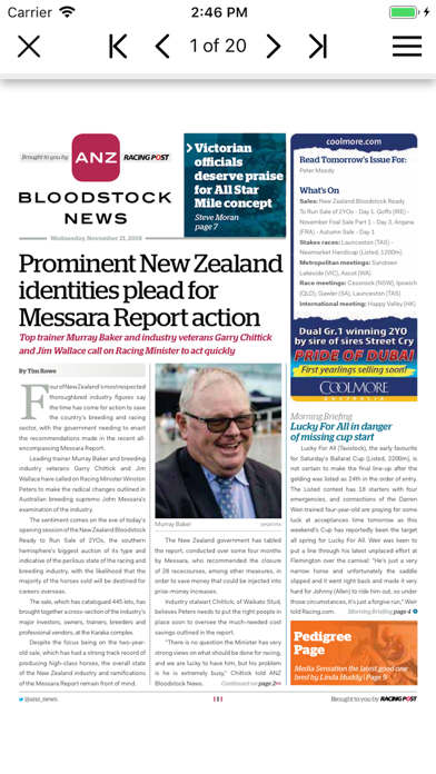 ANZ Bloodstock News Reader screenshot 2