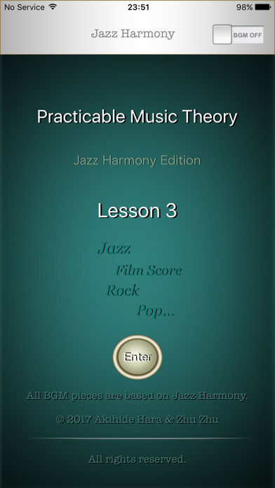 Jazz Harmony Lesson 3 Screenshot 1