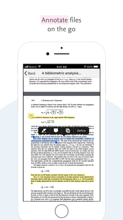 Mendeley (PDF Reader) screenshot-4