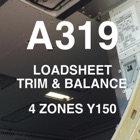 A319 LOADSHEET T&B 150 4z PAX