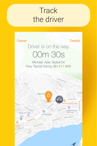 Скриншот из Drop: ride sharing taxi app
