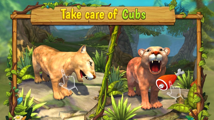 Cougar Family Sim Wild Forest screenshot-3