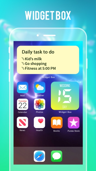 Widget Tools-Clock,Sticky Note 1.1 IOS -