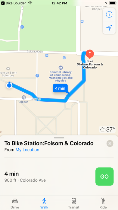Bike Stations Boulder screenshot 3