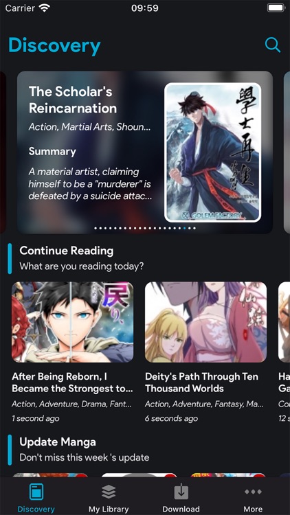 Manga Reader : Manga Viewer screenshot-0