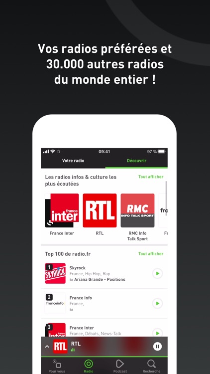 radio.fr - radio et podcast screenshot-3