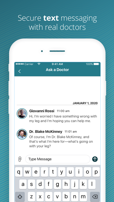 Ask a Doctor, Secure Messaging screenshot 3