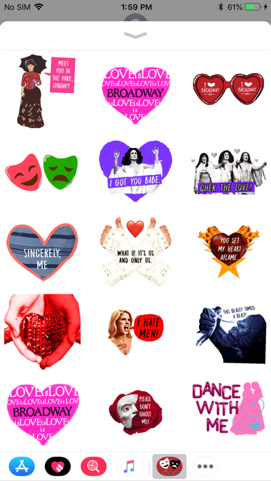 Broadway.com Stickers screenshot 2