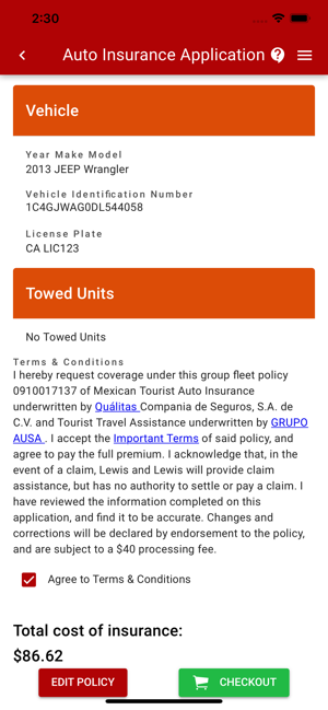 Mexican Auto Insurance(圖6)-速報App