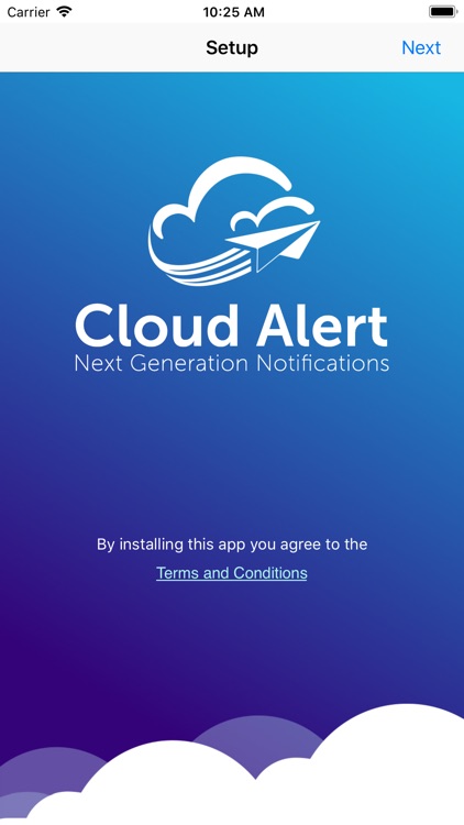 Cloud Alert App