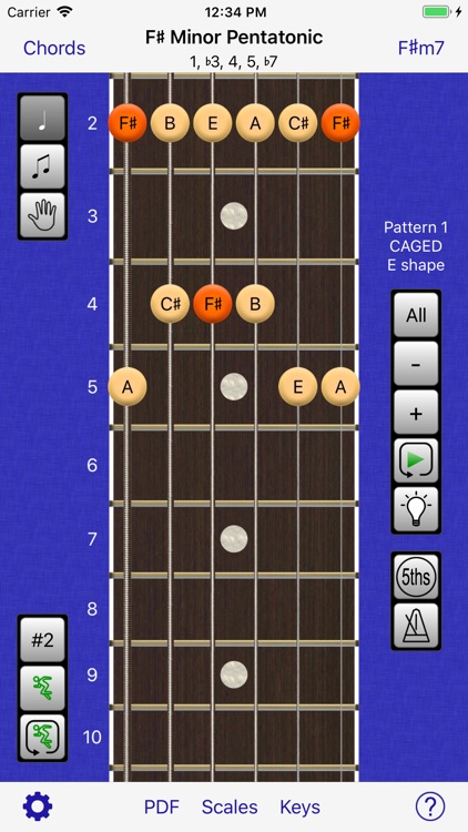 Guitar Scales & Chords Power screenshot-0