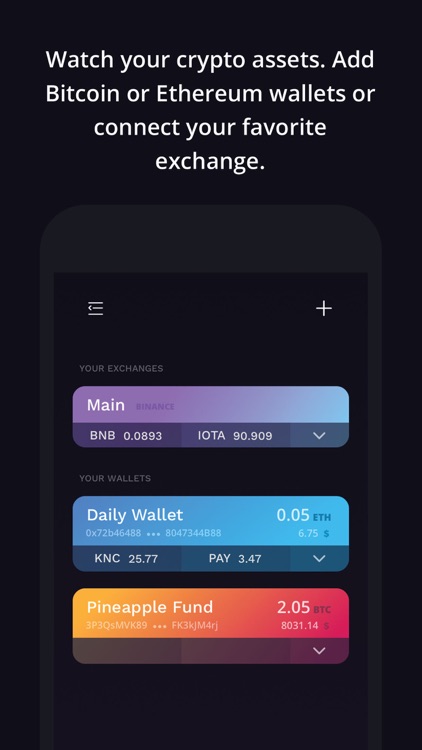 Auga Crypto Portfolio Tracker