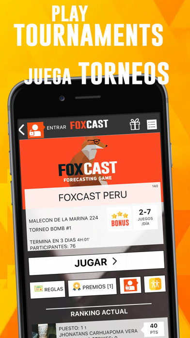 FoxCast: Sport Prediction Game screenshot 3