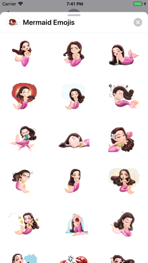 Mermaid Emojis(圖2)-速報App