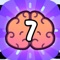 7 seconds is a game that keeps your brain in good shape, does not waste time on long decisions, distracts from monotonous and boring tasks at work, home or school