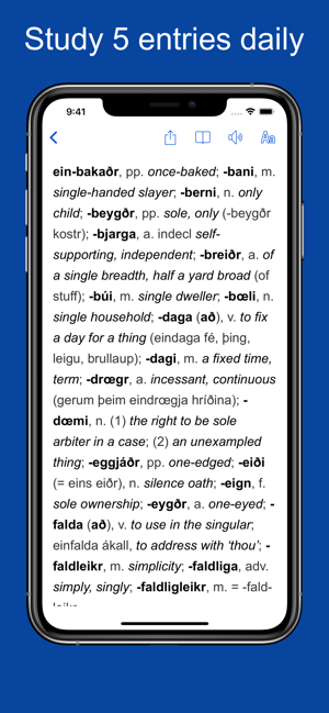 Old Icelandic Dictionary(圖5)-速報App